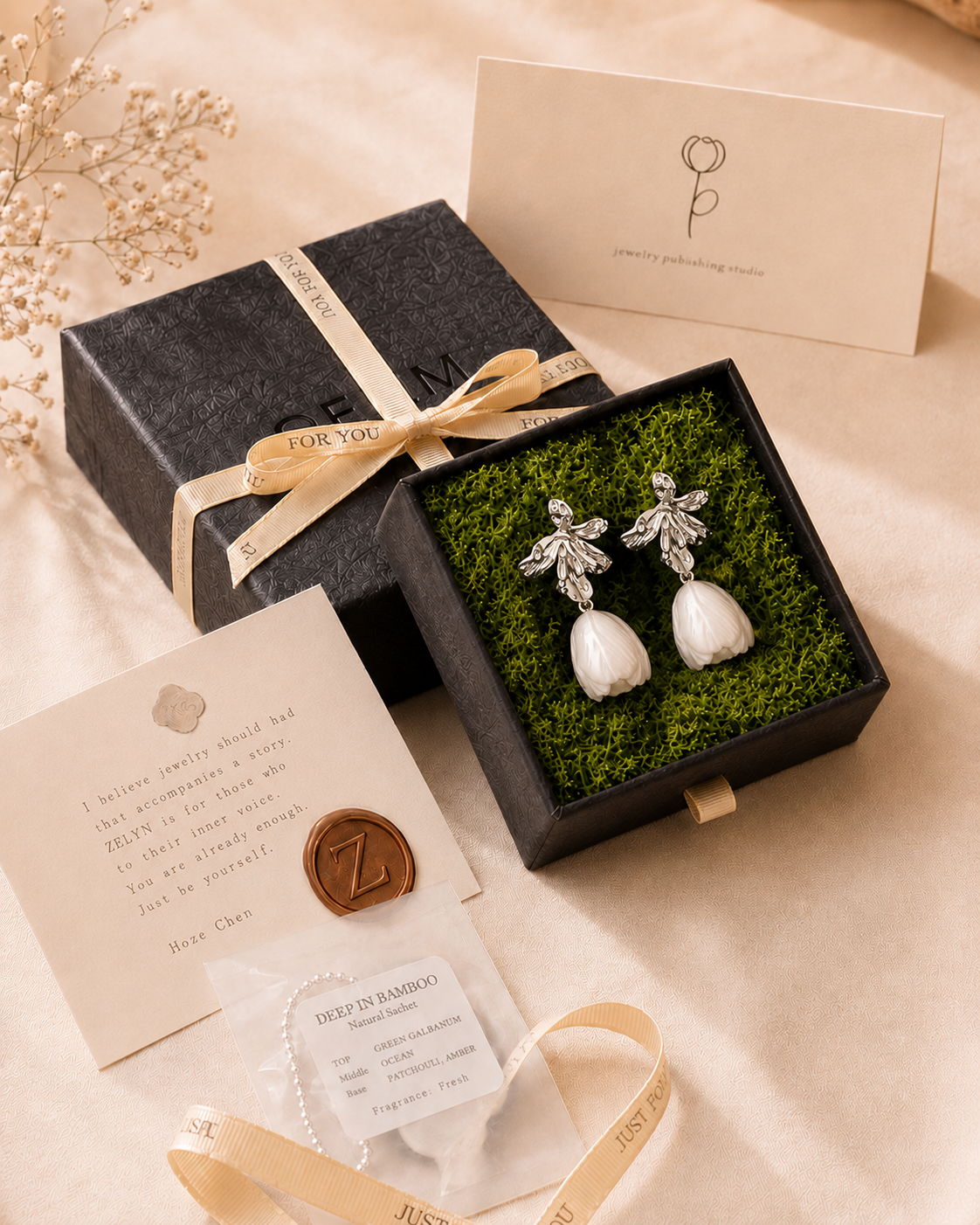 ZELIN ART packaging and presentation details