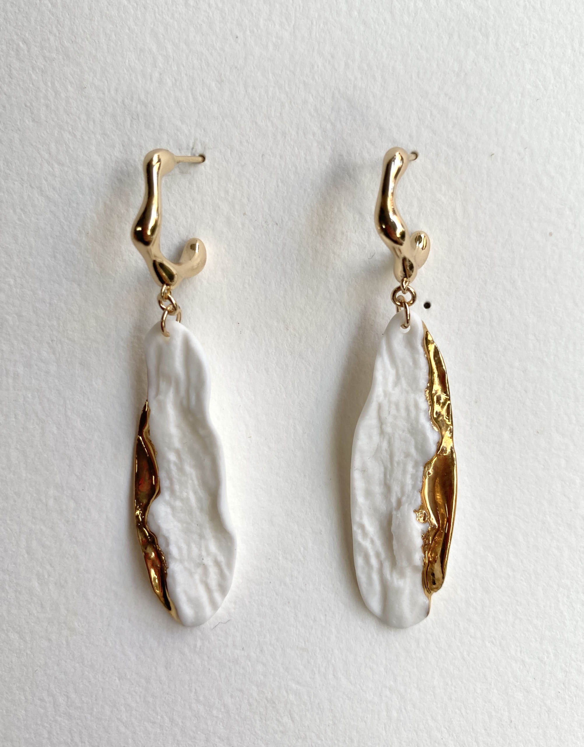 Ivory Current earrings